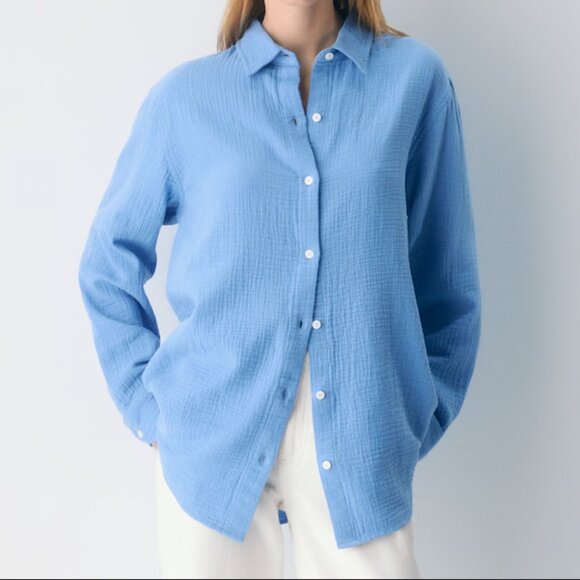 NWOT Wilfred Sail Shirt - Picture 5 of 17